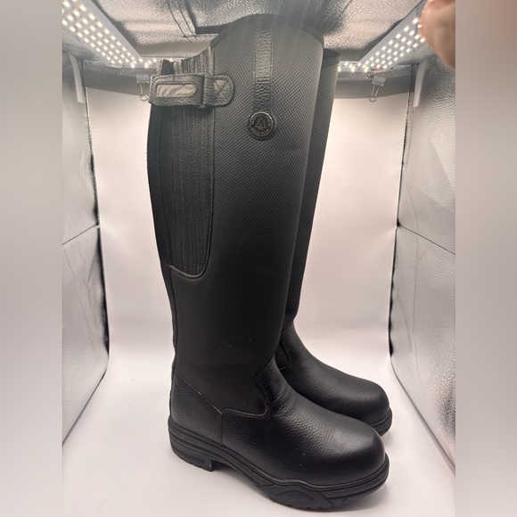 MOUNTAIN HORSE Women’s 8 Thinsulate Tall English Boots Black Rimfrost Rider READ - Picture 2 of 16